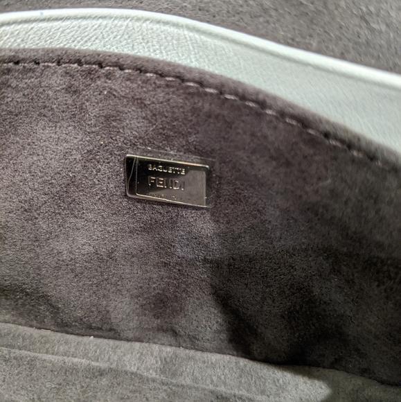 Fendi: Fur Monster Micro Fur Animal Buggie Baguette Chain Crossbody - Picture 12 of 16